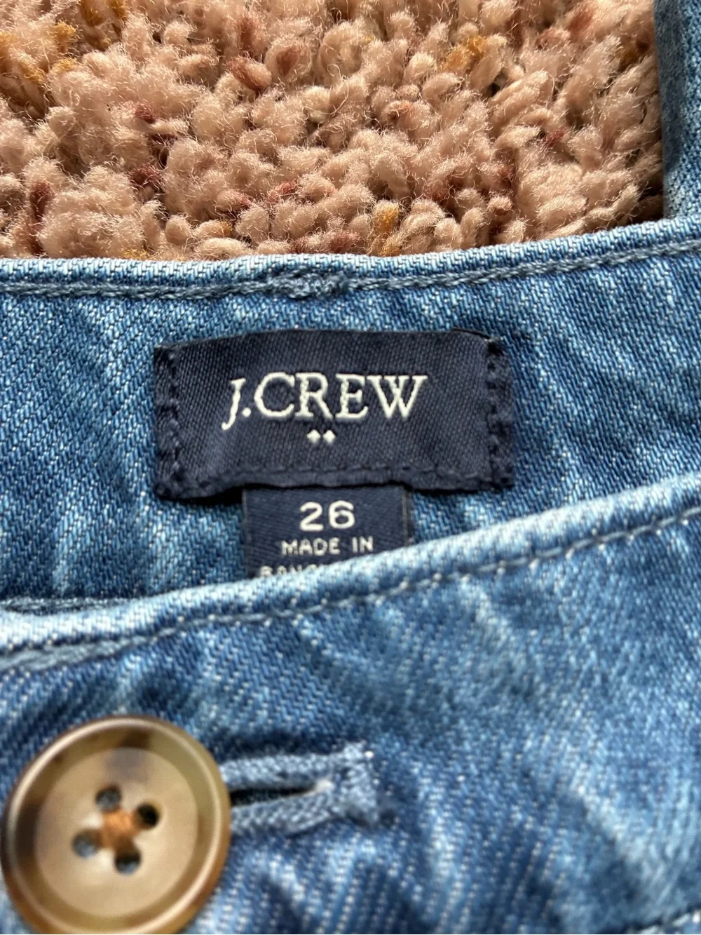 J. Crew Blue Wide Leg Jeans